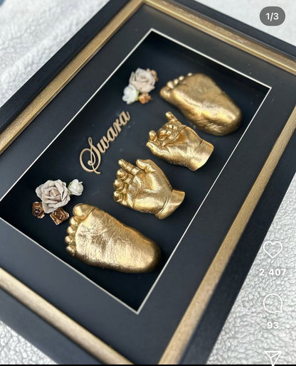 Yaadein™ DIY 3D Hand Sculpture Kit – Make Memories at Home