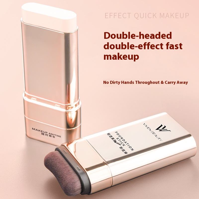Waterproof Foundation Double-Head Concealer Stick Light Transparent Eraser Cover Beauty Muscle Brightening Skin Raising